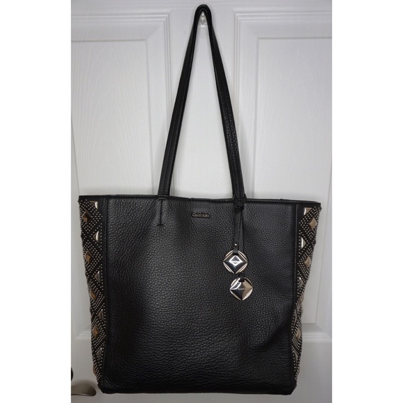 CK BLACK STUDDED TOTE 🖤 - Picture 2 of 11